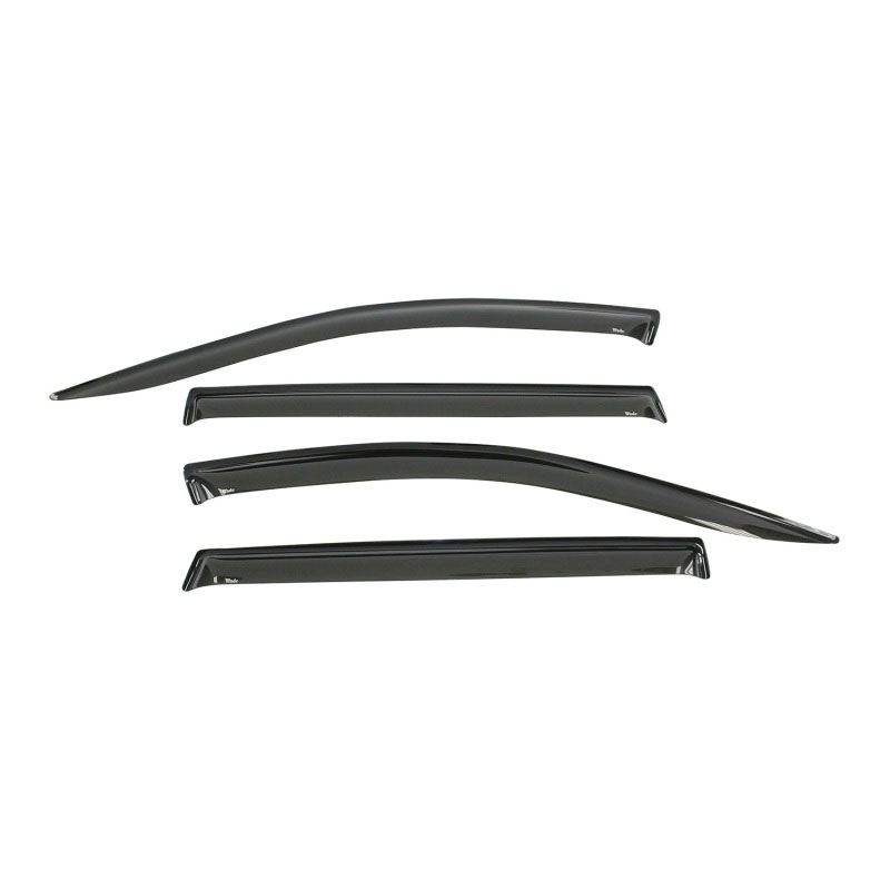 Westin 72-82488 | 2010-2012 Subaru Outback Wade Slim Wind Deflector 4pc - Smoke; 2010-2012