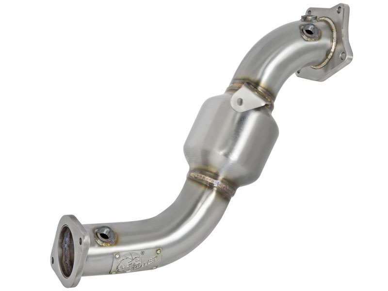 aFe 48-34126-HC | Twisted Steel Down-Pipe (Street) 13-16 Cadillac ATS L4-2.0L (t); 2013-2016