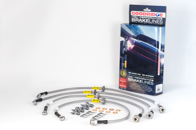 Goodridge 12227 | 12-15 Chevrolet Camaro (ZL 1 Only) SS Brake Lines; 2012-2015