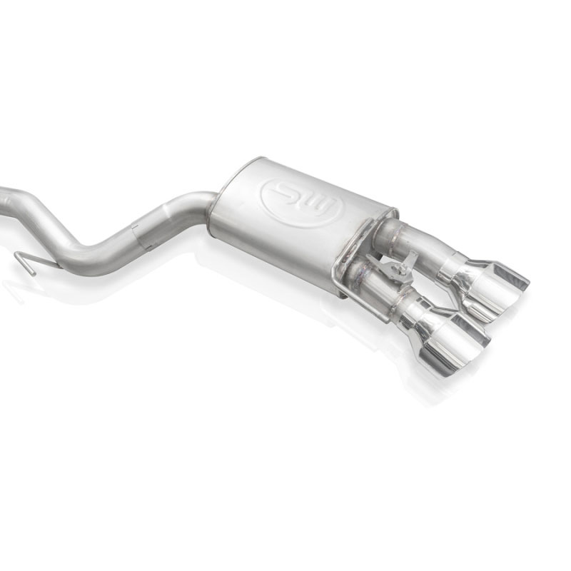 Stainless Works gt500cbhfcr | 2020 Ford GT500 Redline Catback H-Pipe Exhaust Factory Connect - Polished Tips; 2020-2022