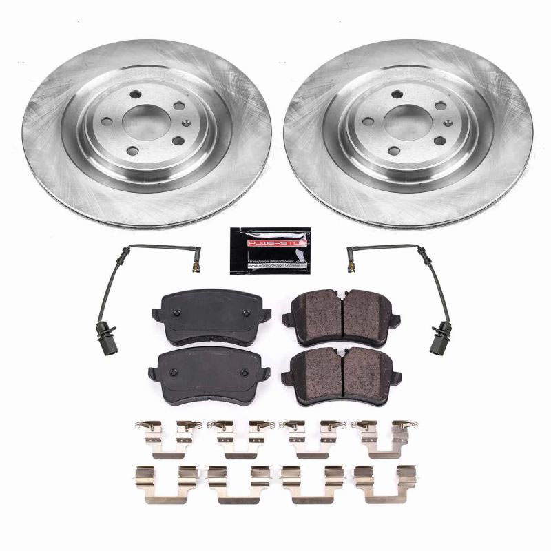 PowerStop koe8486 | Power Stop 2018 Audi S8 Rear Autospecialty Brake Kit; 2018-2018