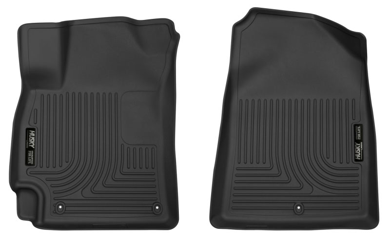 Husky Liners 52191 | 17-18 Hyundai Elantra X-Act Contour Black Front Floor Liners; 2017-2018