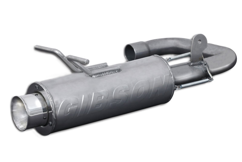 Gibson 96008 | 04-07 Yamaha YXR66F Rhino 660 Base Single Exhaust - Stainless; 2004-2007