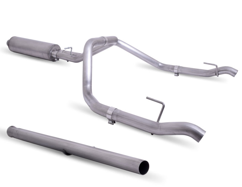 Gibson 65688 | 2019 GMC Sierra 1500 Denali 5.3L 3in/2.5in Cat-Back Dual Split Exhaust - Stainless; 2019-2022