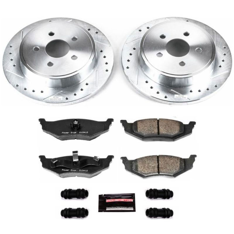 PowerStop k1709 | Power Stop 03-10 Chrysler PT Cruiser Rear Z23 Evolution Sport Brake Kit; 2003-2010