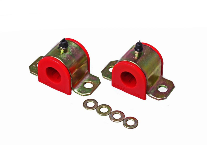 Energy Suspension 8.5122r | 93-98 Toyota Supra Red 22mm Rear Sway Bar Frame Bushings; 1993-1998