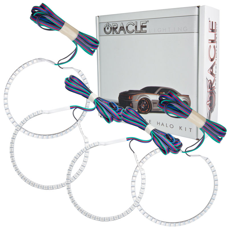 Oracle Lighting 2232-504 | Oracle Dodge Magnum 08 Halo Kit - ColorSHIFT w/ Simple Controller; 2008-2008