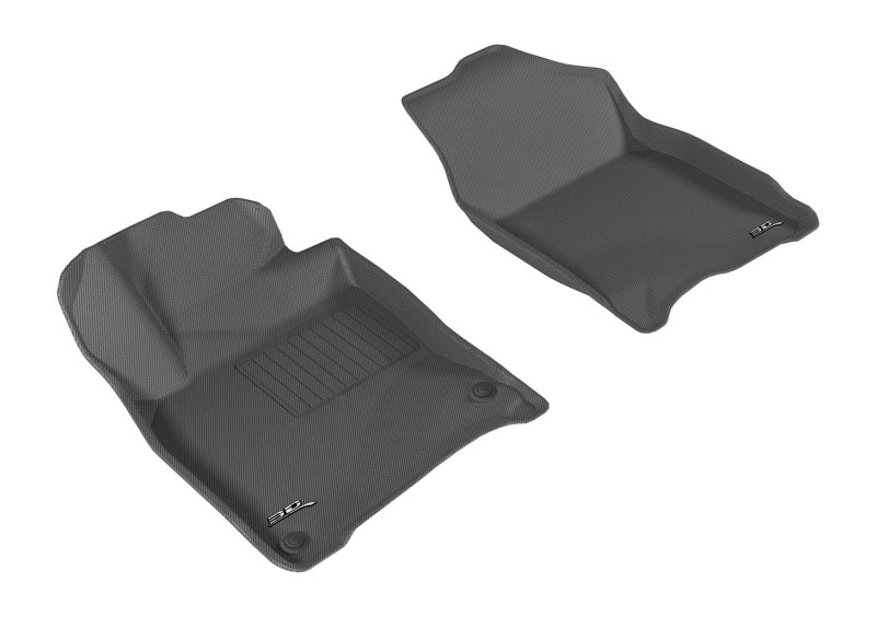 3D Maxpider l1hd07411509 | 3D MAXpider 2016-2020 Honda Civic Kagu 1st Row Floormat - Black; 2016-2020