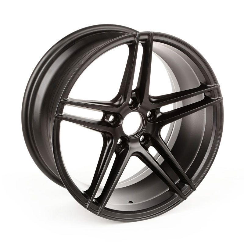 Rugged Ridge 15307.01 | 5 Spoke Black Aluminum Wheel 14-18 Renegade BU; 2014-2018