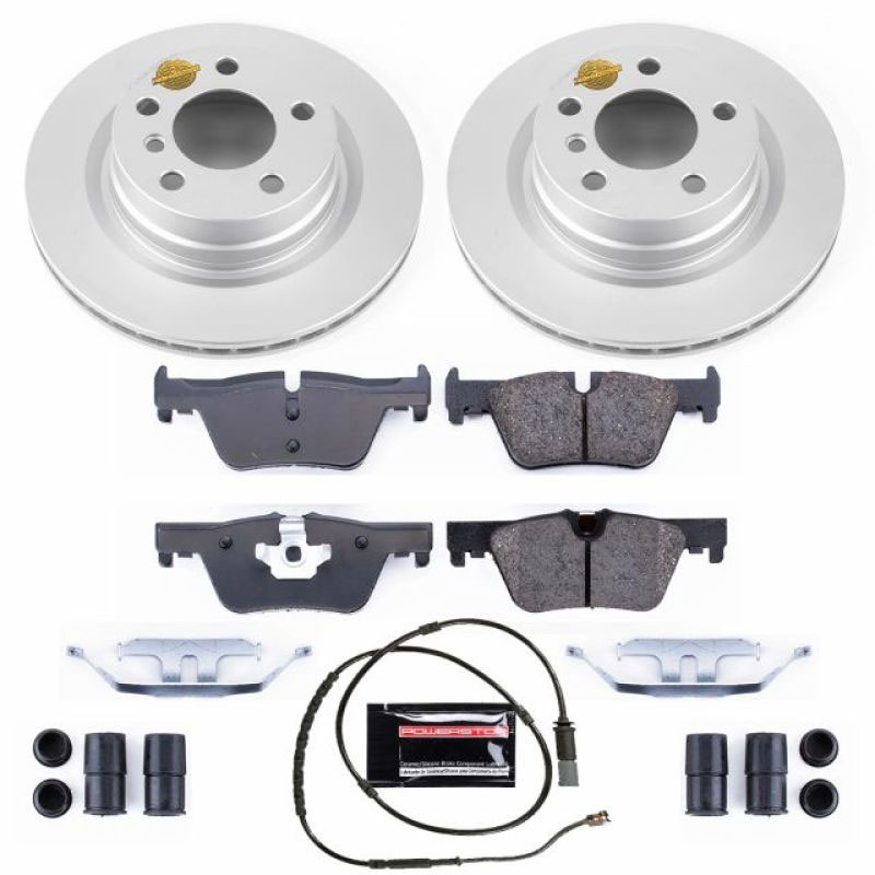 PowerStop crk6656 | Power Stop 14-16 BMW 228i Rear Z23 Evolution Sport Coated Brake Kit; 2014-2016