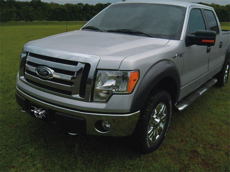 Stampede 8522-2 | 2009-2014 Ford F-150 67.0/78.8/97.4in Bed Trail Riderz Fender Flares 4pc Smooth; 2009-2014