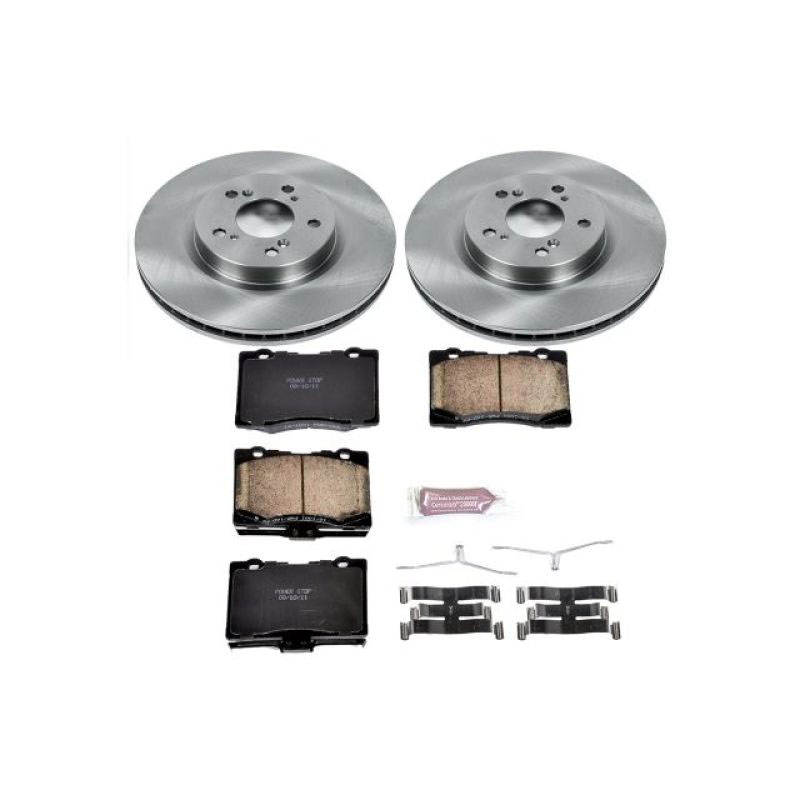 PowerStop koe4606 | Power Stop 05-12 Acura RL Front Autospecialty Brake Kit; 2005-2012