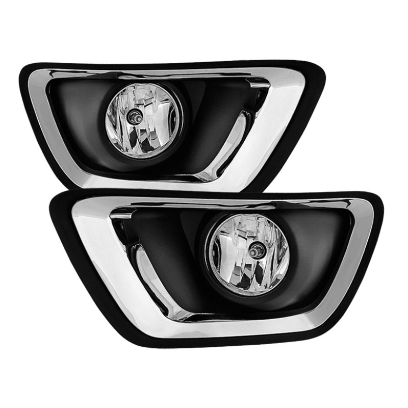 SPYDER 5082404 | Spyder Chevy Colorado OEM Fog Lights w/switch - Clear - (FL-CCOL15-C); 2015-2017