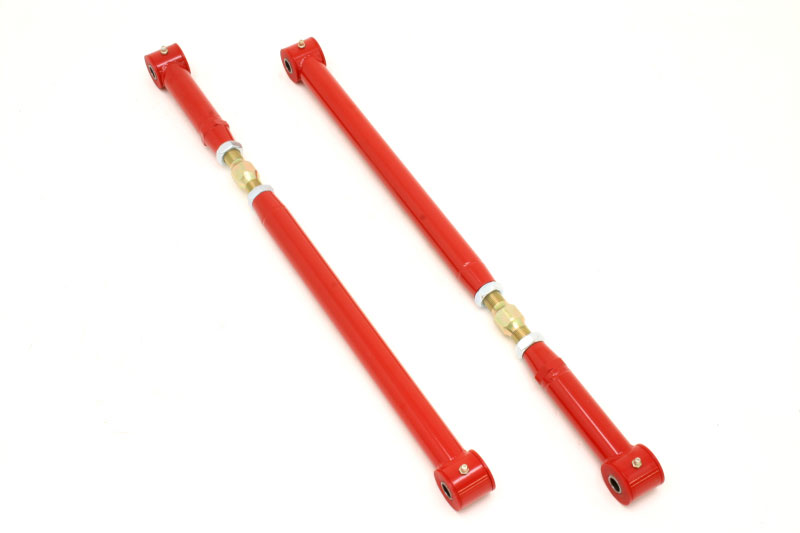 BMR Suspension TCA013R | BMR Lateral Arms - adjustible rear mount W-Body Red; 1996-2006