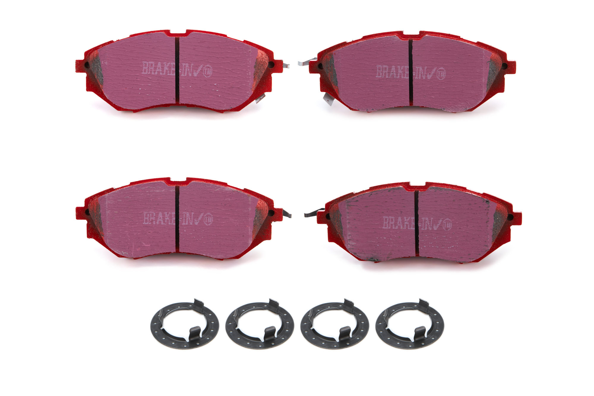 EBC dp31583c | 13+ Subaru Forester 2.0 Turbo Redstuff Front Brake Pads; 2013-2023