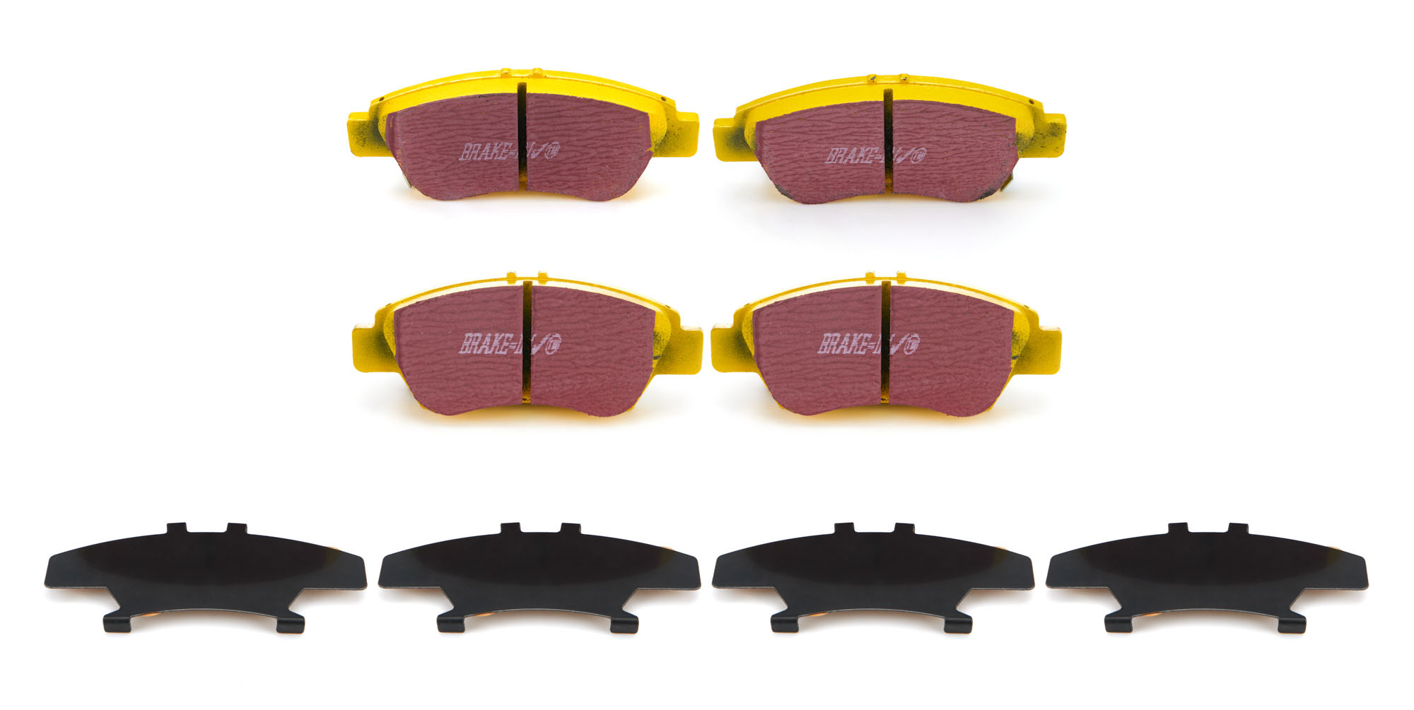 EBC dp42041r | 10-15 Honda CR-Z Yellowstuff Front Brake Pads; 2010-2015