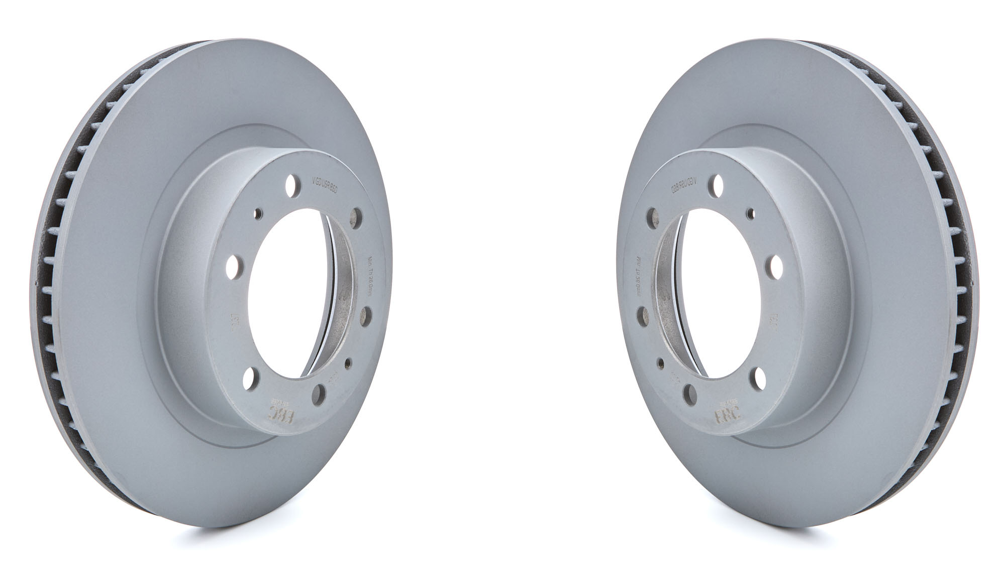 EBC RK7237 | Brakes TOYOTA Tacoma 2WD 2.7 Prerunner RK Series Premium Rotors - Front Pair; 2005-2017