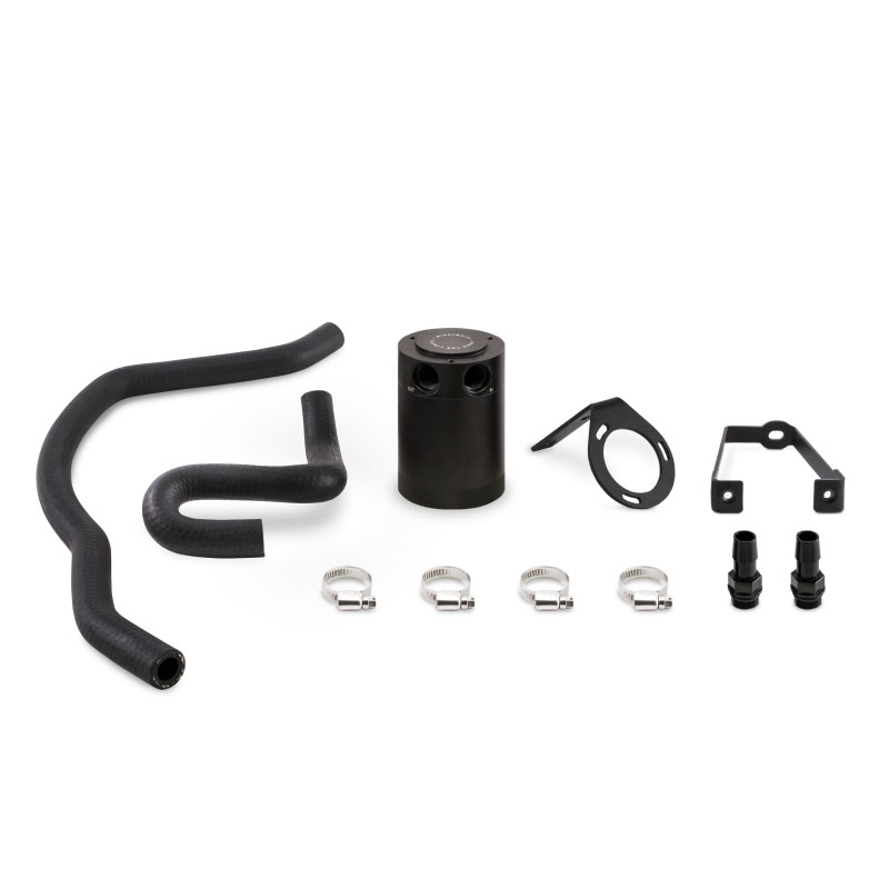 Mishimoto mmbcc-mop64-15pbebk | 2015+ Dodge Charger / 2015+ Chrysler 300C 6.4L Direct Fit Oil Catch Can Kit - Black; 2015-2020