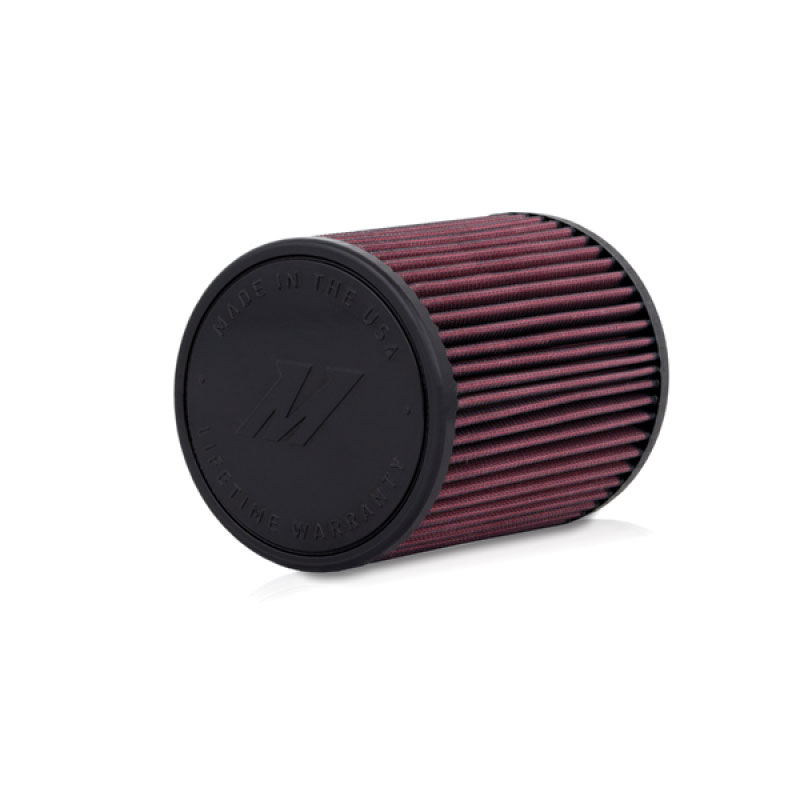 Mishimoto mmaf-2756 | Universal fit, Performance Air Filter, 2.75In Inlet, 6In filter length Red