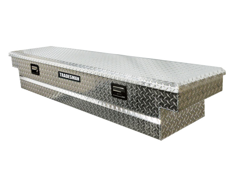 Tradesman 511101 | Aluminum Economy Cross Bed Truck Tool Box (72in.) - Brite