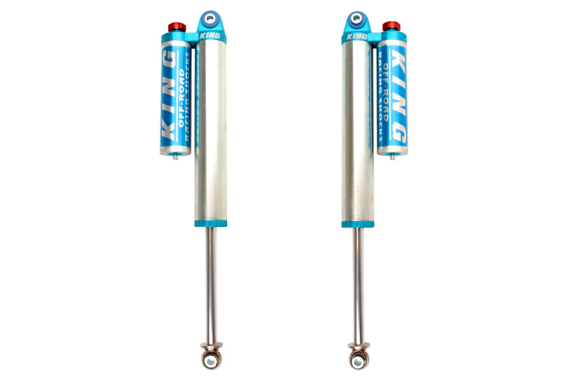 King Shocks 25001-303a | 2011+ Chevrolet Silverado 2500/3500/HD Rear 2.5 Dia Piggyback Res Shock w/Adj (Pair); 2011-2020