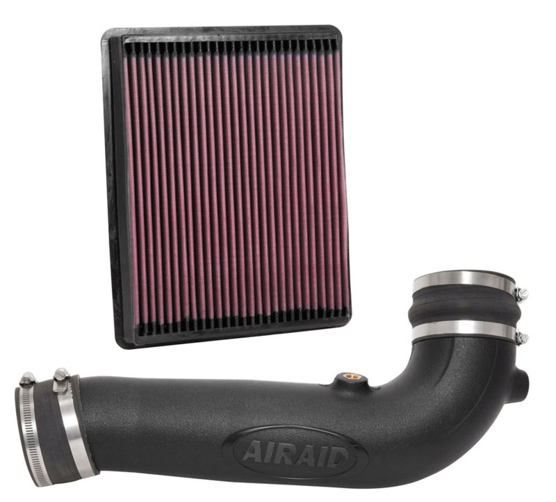 Airaid 200-751 | Airaid 17-18 GMC Sierra 1500/Yukon Denali 6.2L V8 F/I Airaid Jr Intake Kit - Oiled / Red Media; 2017-2018