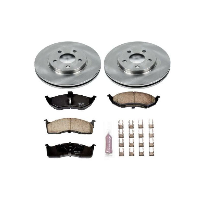 PowerStop koe3143 | Power Stop 00-05 Dodge Neon Front Autospecialty Brake Kit; 2000-2005