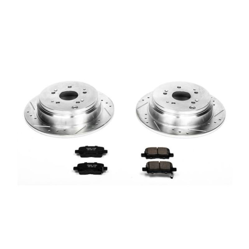 PowerStop k5502 | Power Stop 02-04 Honda Odyssey Rear Z23 Evolution Sport Brake Kit; 2002-2004