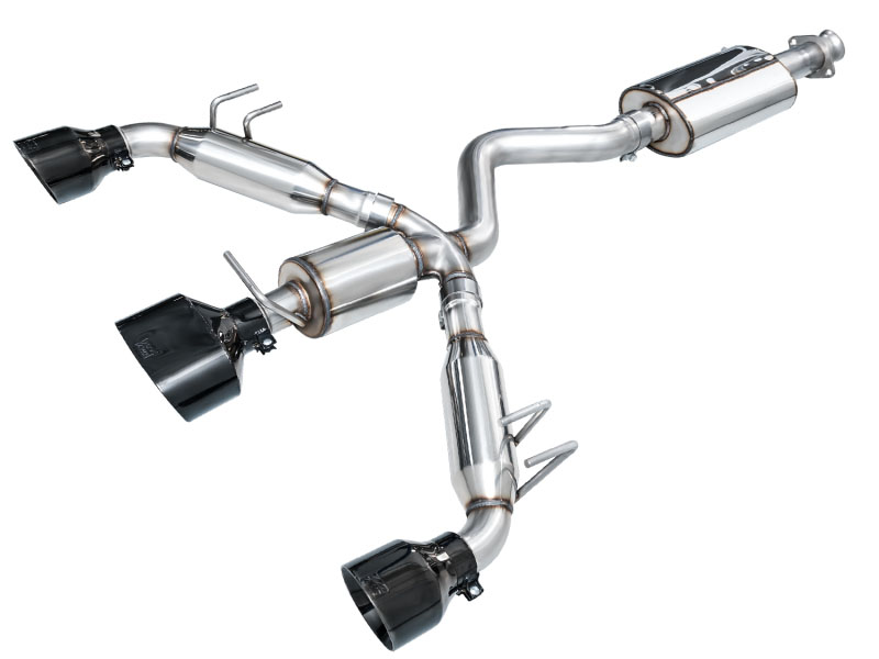 AWE Tuning 301553472 | 2023+ Toyota GR Corolla Touring Edition Exhaust - Diamond Black Tips; 2023-2024