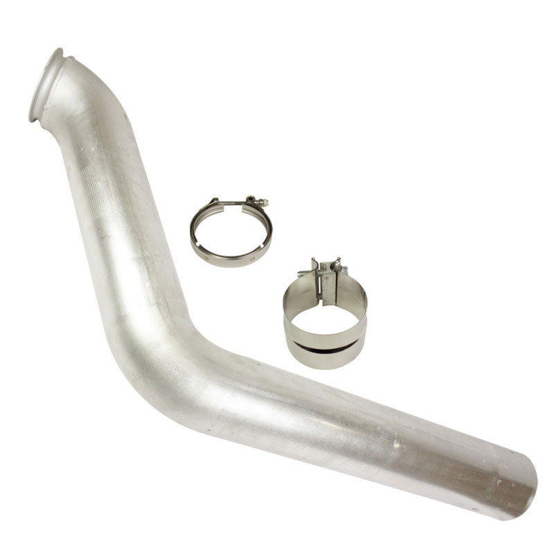 BD Diesel 1045240 | Turbo Downpipe Kit - S400 4in Aluminized Full Marmon