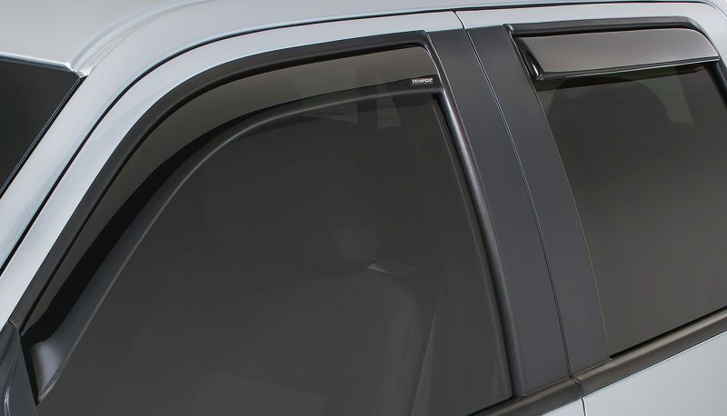 Stampede 41128-2 | 2015-2015 Ford Expedition Snap-Inz Sidewind Deflector 4pc - Smoke; 2015-2015