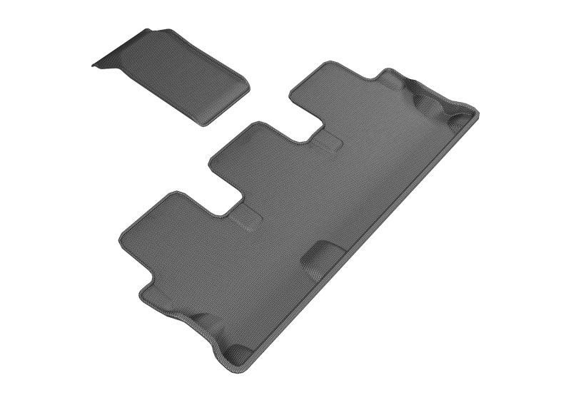 3D Maxpider l1ty18231509 | 3D MAXpider 2014-2019 Toyota Highlander Kagu 3rd Row Floormats - Black; 2014-2019