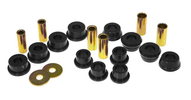 Prothane 18-303-BL | 91-95 Toyota MR2 Rear Control Arm Bushings (w/ Strut Rod Bushings) - Black; 1991-1995