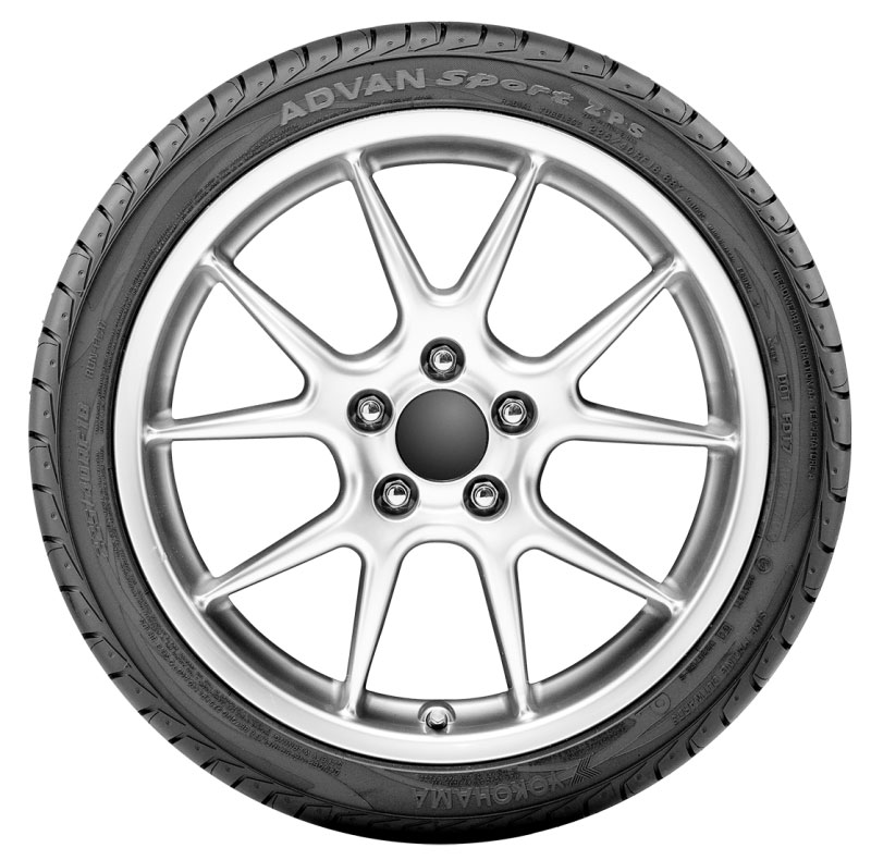 Yokohama Tire 110110196 | Yokohama Advan Sport ZPS Tire - 245/45RF17 95Y