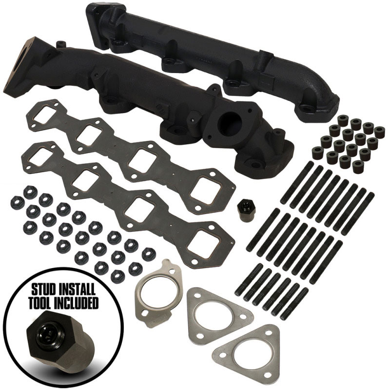 BD Diesel 1043008 | Exhaust Manifold Kit - Ford 2015-2019 F250 6.7L PowerStroke; 2015-2019