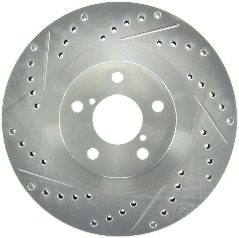 Stoptech 227.47018R | StopTech Subaru Forester Select Sport Drilled/Slotted Rotor, Front Right; 2003-2008