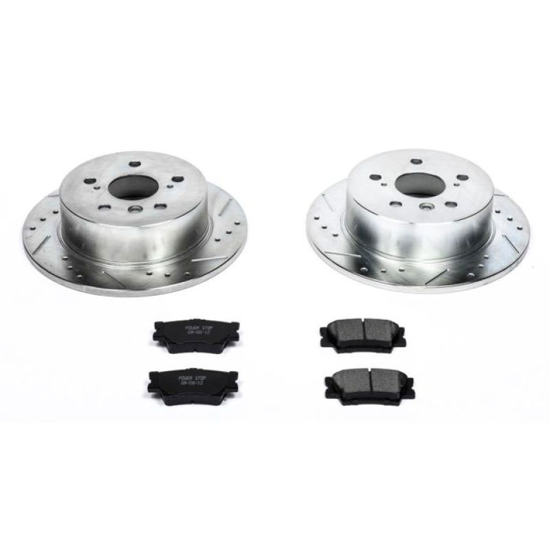 PowerStop k3067 | Power Stop 06-10 Hummer H3 Rear Z23 Evolution Sport Brake Kit; 2006-2010