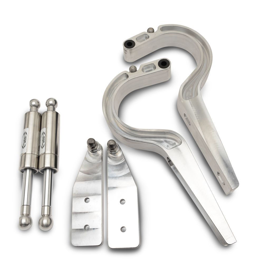 Eddie Motorsports ms14917m | EDDIE MOTORSPORTS Billet Trunk Hinges Machined; 1963-1964