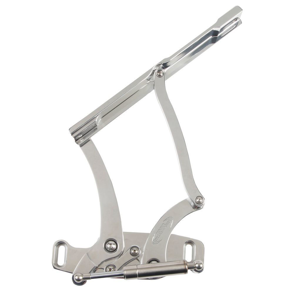 Eddie Motorsports ms14955p | EDDIE MOTORSPORTS Billet Hood Hinges Polished; 1965-1967