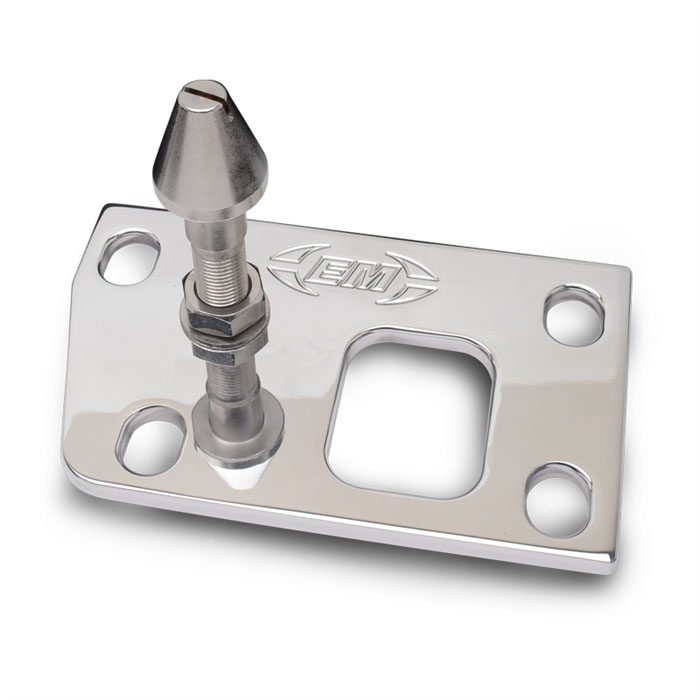 Eddie Motorsports ms27605p | EDDIE MOTORSPORTS Hood Latch Assembly Polished; 1967-1972