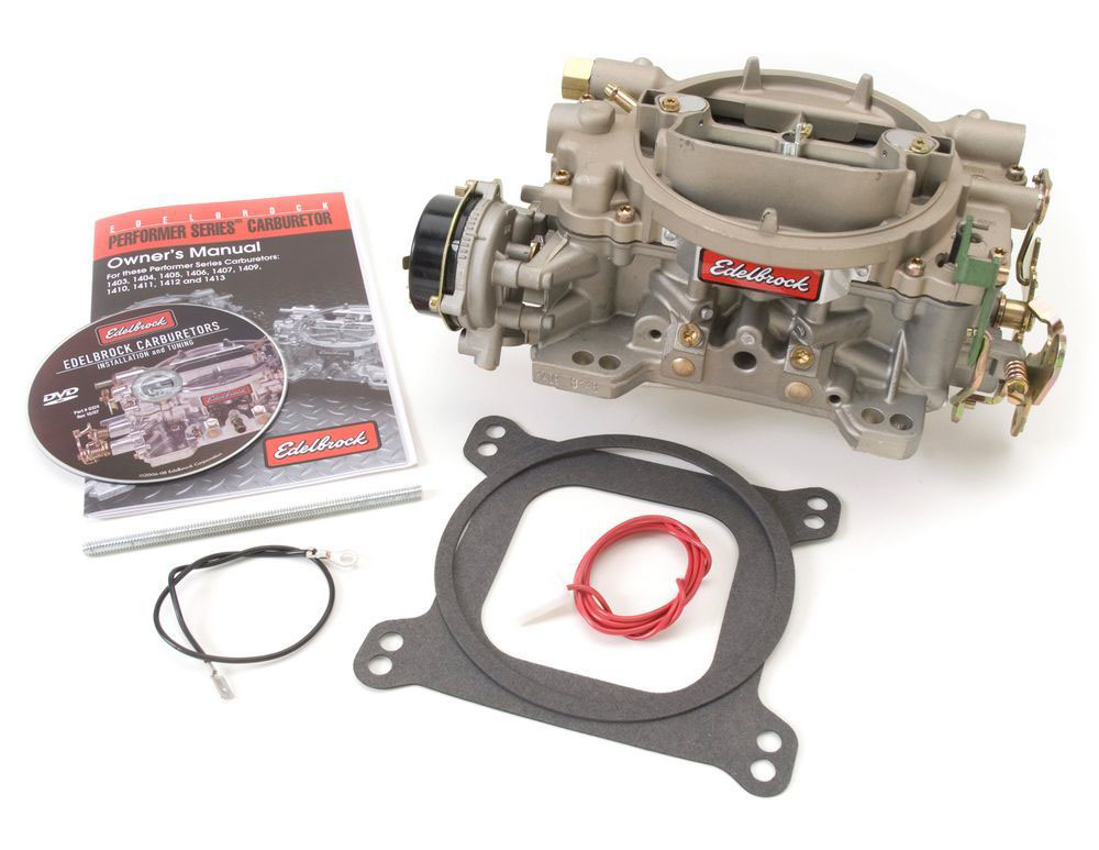 Edelbrock 1409 | Carburetor Marine 4-Barrel 600 CFM Electric Choke