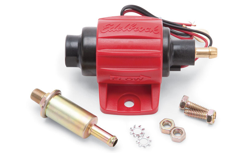 Edelbrock 17301 | Fuel Pump Low Pressure 12V 38 GPH Gasoline Only