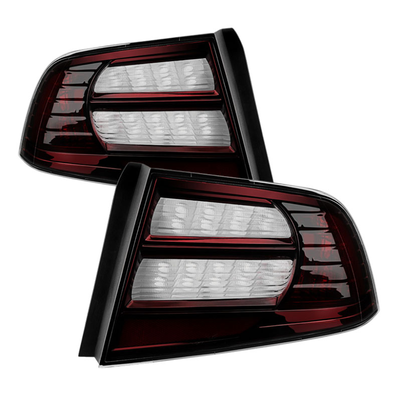 SPYDER 9033438 | Xtune Acura Tl 04-08 OEM Style Tail Lights Red Smoked ALT-JH-ATL07-OE-RSM; 2004-2008