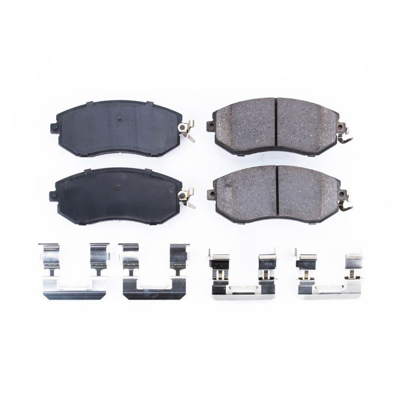 PowerStop 171539 | Power Stop 13-16 Scion FR-S Front Z17 Evolution Ceramic Brake Pads w/Hardware; 2013-2016