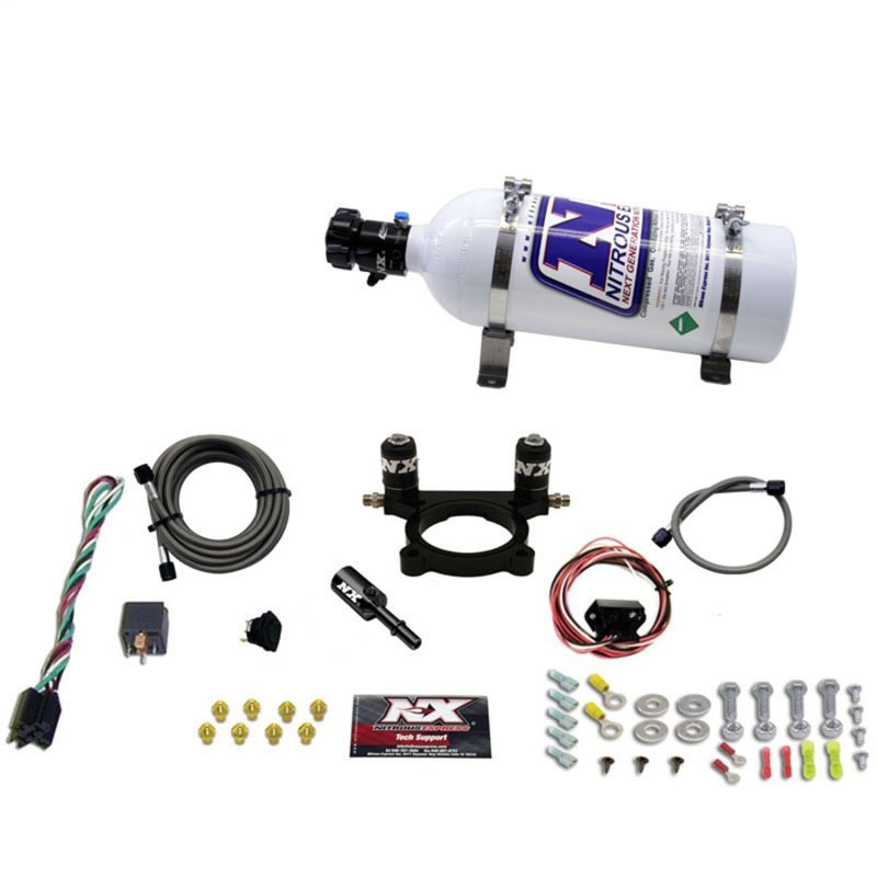 Nitrous Express 20942-05 | 13-16 Dodge Dart 2.0L Nitrous Plate Kit (35-100HP) w/5lb Bottle; 2013-2016