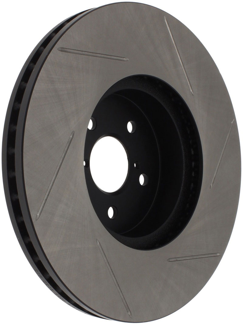 Stoptech 126.47024SR | StopTech Subaru Legacy Sport Slotted Brake Rotor, Front Right; 2005-2014