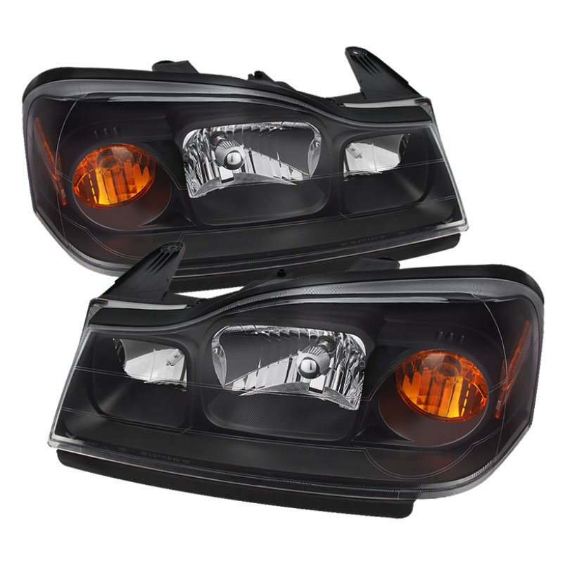 SPYDER 9024030 | Xtune Saturn Vue 06-07 Crystal Headlights Black HD-JH-SVUE06-AM-BK; 2006-2007