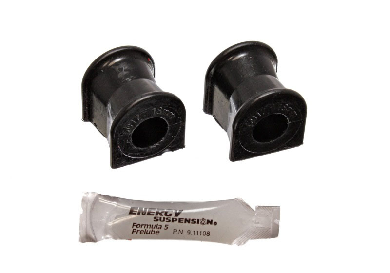 Energy Suspension 7.5103g | 70-78 Nissan 240Z/260Z/280Z Black 21mm Front Sway Bar Frame Bushings; 1970-1978