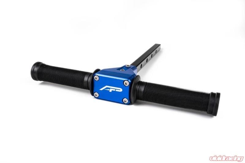 Agency Power aprzr315blu | Passenger Grab Bar with Lug Wrench Blue Polaris RZR