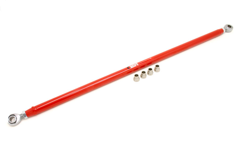 BMR Suspension MPHR003R | BMR Chrome moly adj. panhard rod w/rod-ends(RACE), Camaro V8 / V6 Red; 1982-2002